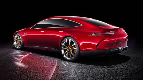 Mercedes AMG GT concept car wallpaper