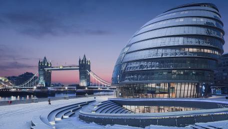 City Hall and Tower Bridge (London) wallpaper