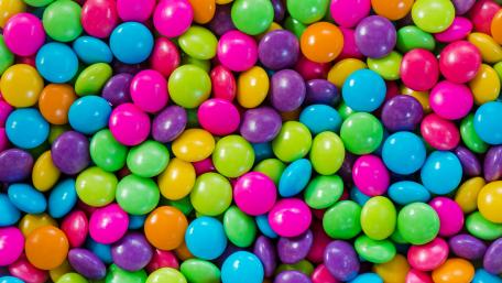Colorful chocolate candy wallpaper