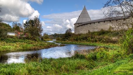 Staraya Ladoga Fortress (Russia) wallpaper