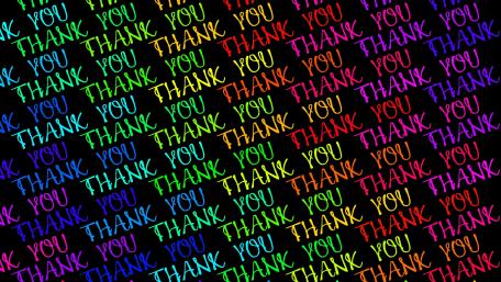 Thank you wallpaper