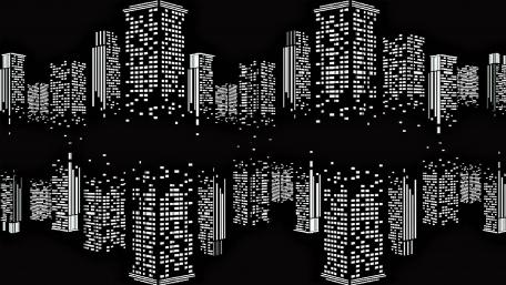 City - mirror wallpaper