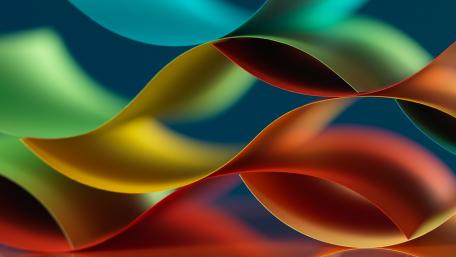 Colorful paper sheets wallpaper