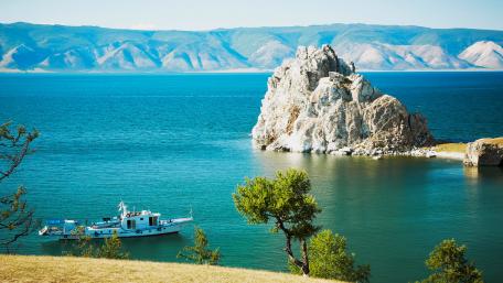 Olkhon Island on Baikal Lake wallpaper