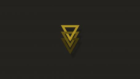 3 triangles wallpaper