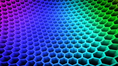Honeycomb 3D wallpaper