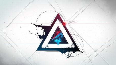 Shift Triangle wallpaper