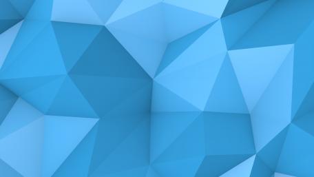 Blue Poligon wallpaper