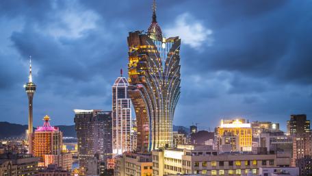 Grand Lisboa in Macau wallpaper