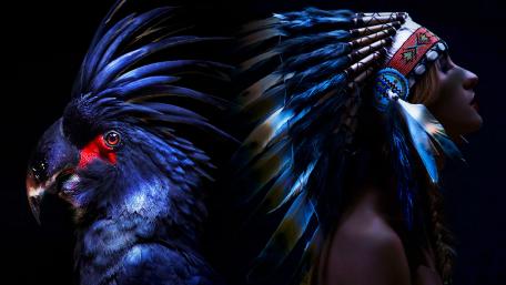 Shamanic wallpaper