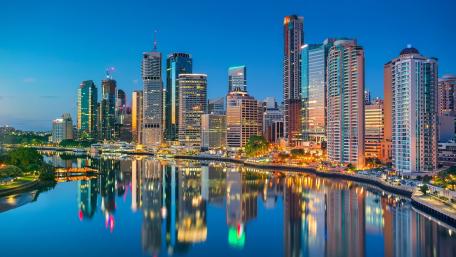 Brisbane skyline wallpaper