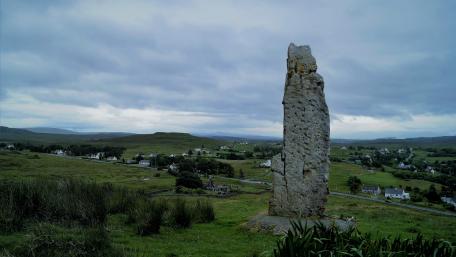 Ancient Stone in the Scottish Highlands wallpaper