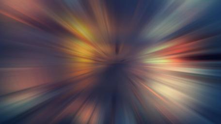 Lights from the midst - Abstract art wallpaper