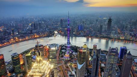 Huangpu River, Shanghai wallpaper