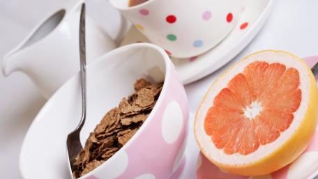 Bright and Cheerful Breakfast Delight wallpaper