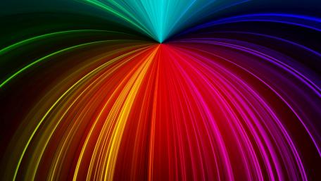 Radiant Spectrum Burst wallpaper