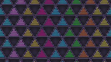 Colorful triangles wallpaper