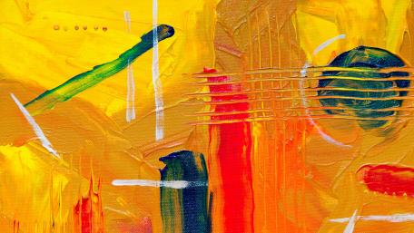 Abstract painting art wallpaper