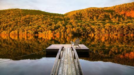 Megunticook Lake and Millerite Ledges wallpaper