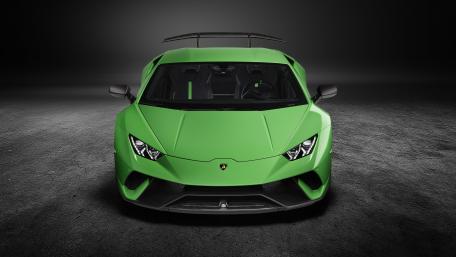 Lamborghini Huracán Performante front view wallpaper