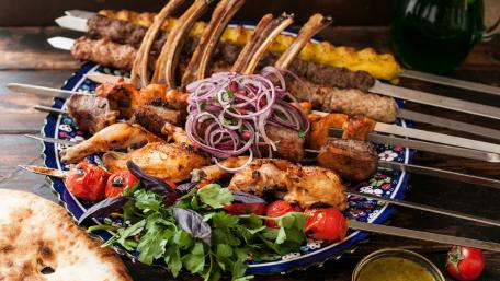 Shashlik wallpaper