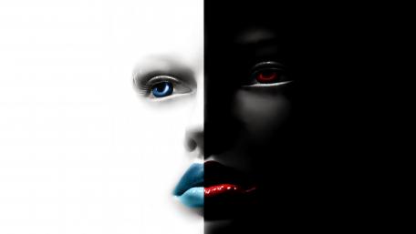 Woman face wallpaper