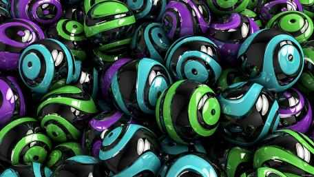 Balls wallpaper