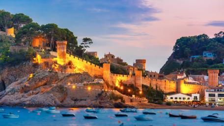 Castell de Tossa de Mar - Vila Vella wallpaper