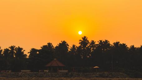 sunrise at the beach wallpaper