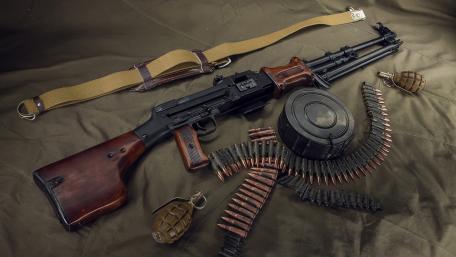 Historic Firepower Display wallpaper