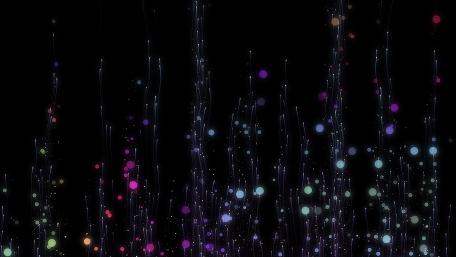 Colorful light dots wallpaper