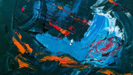 Modern abstract painting artwork wallpaper
