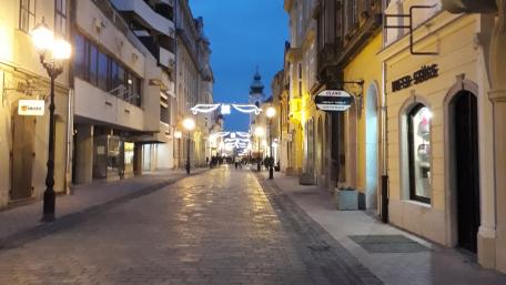 Győr at Xmas wallpaper
