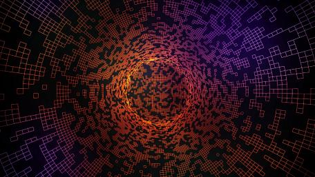3D Globe fractal art wallpaper