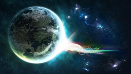 Comet planet wallpaper