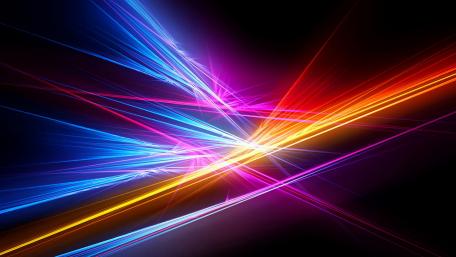 Mmulticolored light rays wallpaper