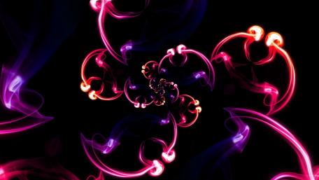 Purple smoke wallpaper