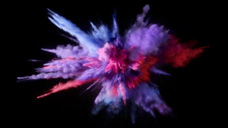 Purple explosion wallpaper