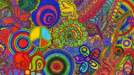Love, peace... wallpaper
