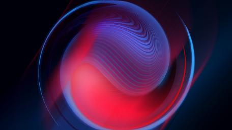 Abstract sphere wallpaper