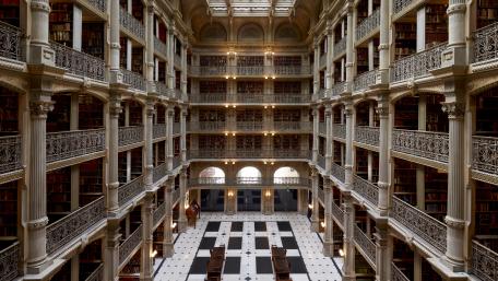 George Peabody Library wallpaper