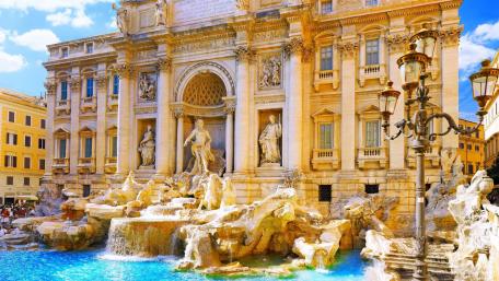 Trevi Fountain wallpaper