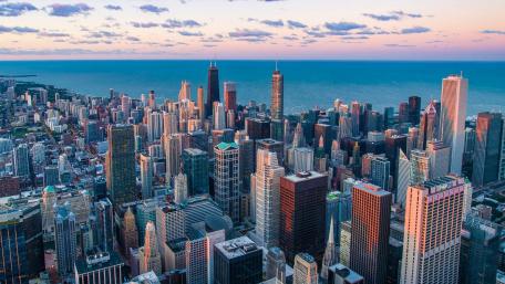 Chicago skyline wallpaper