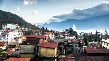 Sa Pa Town wallpaper