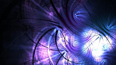 In the shadows - Fractal art wallpaper