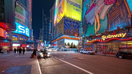 New York City street wallpaper