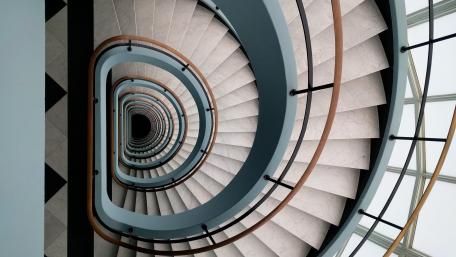 Spiraling Staircase wallpaper