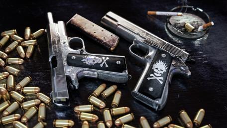 Arsenal of Danger: Handguns and Ammunition wallpaper