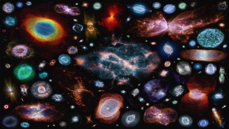 Galactic Wonders A Celestial Tapestry in 4K wallpaper