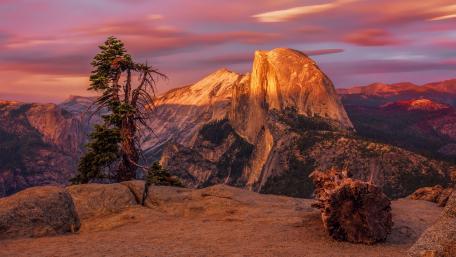 Yosemite National Park, Half Dome wallpaper
